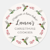 Custom Hummingbird   ラウンドシール (正面)