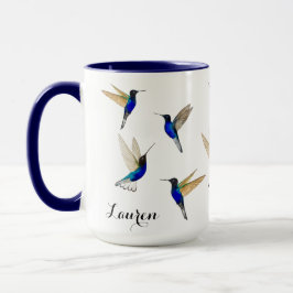 Custom Hummingbirds Mug マグカップ