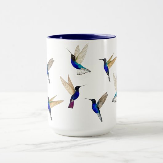 Custom Hummingbirds Mug マグカップ (中央)