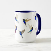 Custom Hummingbirds Mug マグカップ (正面右)
