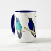 Custom Hummingbirds Mug マグカップ (正面左)