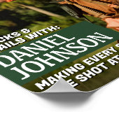 Custom Hunting Magazine Cover, Funny Hunting Gifts ポスター (角)