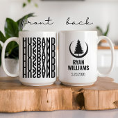 Custom Husband and Wife Mug | Anniversary Gift コーヒーマグカップ