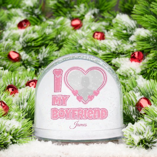 Custom I Love My Boyfriend – Add Photo & Name (クリスマス)