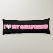 Custom I Love My Girlfriend – Add Photo ボディピロー (裏面)
