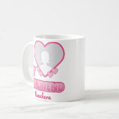 Custom I Love My Girlfriend – Add Photo & Name コーヒーマグカップ (正面左)