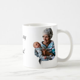 Custom “I Love My Nana” Photo  typography Mug コーヒーマグカップ