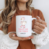 Custom I’m Tired Mug Graduation Gift for Nurses コーヒーマグカップ