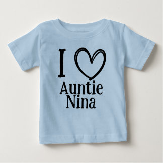 Custom "I ❤️ My (Name)" Infant/Toddler Tee ベビーTシャツ