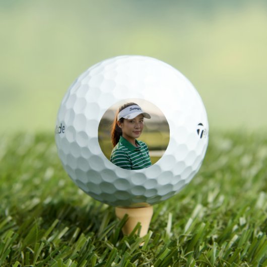 Custom Image Golf Ball Personalized for Golfers ゴルフボール (インサイチュ 木)