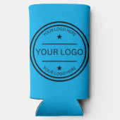 Custom Image Logo or text Engraved Vacuum Insulate スリム缶クーラー (裏面)