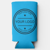 Custom Image Logo or text Engraved Vacuum Insulate スリム缶クーラー (正面)