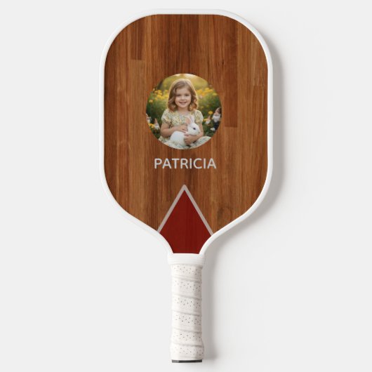 Custom Image & Name Pickleball Paddle Design  ピックルボールラケット (正面)