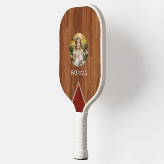 Custom Image & Name Pickleball Paddle Design  ピックルボールラケット (左)