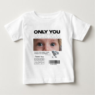 Custom Image, name & Text | Personalized ベビーTシャツ