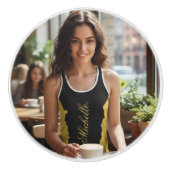 Custom Image Personalized Design Pro Quality セラミックノブ (正面)