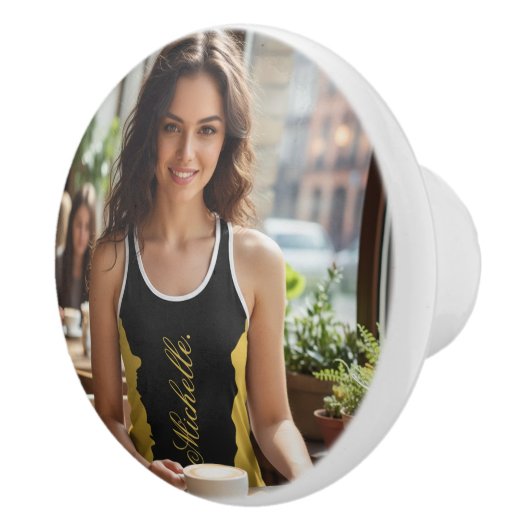 Custom Image Personalized Design Pro Quality セラミックノブ (右)