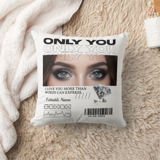 Custom Image & Text | Personalized クッション (ブランケット)