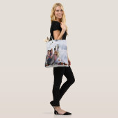 Custom Image | Upload 2 Full Photos Design トートバッグ (モデル)