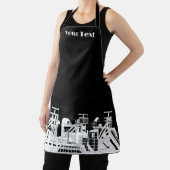 Custom Industrial Metallurgical Combine Silhouette エプロン (インサイチュ)