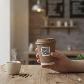 Custom Info Personalized Square Sticker Label Desi スクエアシール