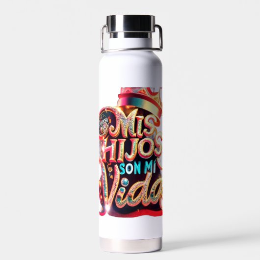 Custom Insulated Water Bottle 650ml – Keeps Drinks ウォーターボトル (背面)