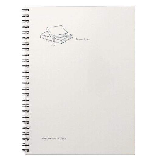 Custom Introvert Quiet Solitude Gift ノートブック (正面)