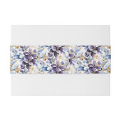 Custom Invitation Belly Band 招待状ベリーバンド (裏面例)