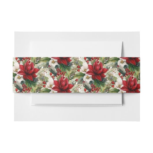 Custom Invitation Belly Band 招待状ベリーバンド (正面例)