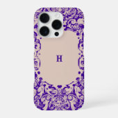 Custom iPhone 16 Pro Case - Aesthetic Elegant & Mi iPhoneケース (裏面)