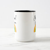 Custom Irish Mug 15 oz two tone ツートーンマグカップ (中央)
