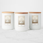 Custom Jar Label Set Smart Organization for Spices フードラベル (ボトル)