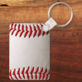 Custom Jersey Number & Name Baseball Player Design キーホルダー (裏面)