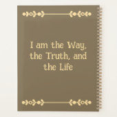 Custom Jesus & Coffee Crayon Art 2026 2027 Planner プランナー手帳 (裏面)
