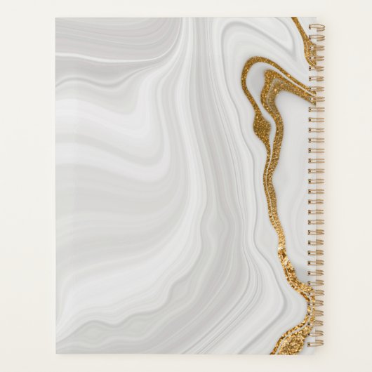 Custom Journal for Work, School & Daily Writing プランナー手帳 (裏面)