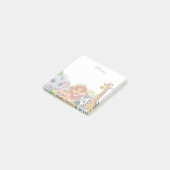 Custom Jungle Safari Animals Sticky Notes for Kids ポストイット (アングル)