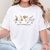 Custom Just A Birthday Goose Funny Birthday Tシャツ