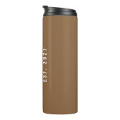 Custom Just Married Tumbler for Bride and Groom タンブラー (回転右)