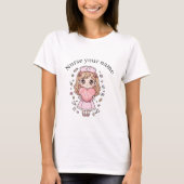 Custom Kawaii Nurse Pastel Chibi Nurse Tシャツ (正面)