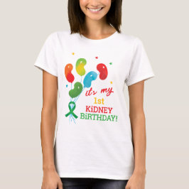 Custom Kidney Transplant Birthday Anniversary Tシャツ