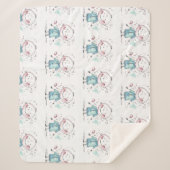 custom kids drawing シェルパブランケット (正面)