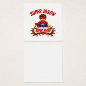 Custom Kids Superhero Name (正面&裏面)