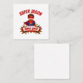 Custom Kids Superhero Name ロイヤリティカード (正面/裏面)