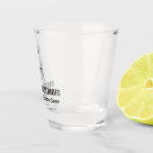 Custom killertinesoutdoors logo shot glass. ショットグラス (右)