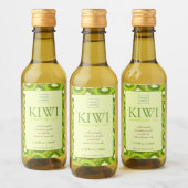 Custom Kiwi Essential Oil Label ワインラベル (ボトル)