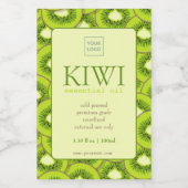 Custom Kiwi Essential Oil Label ワインラベル (シングルラベル)