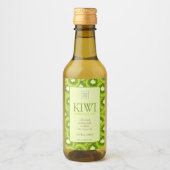 Custom Kiwi Essential Oil Label ワインラベル (正面)
