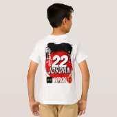 Custom Kyokushin Karate Photo White Kids Shirt Tシャツ (裏面フル)