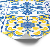 Custom La Dolce Vita Newlywed Coastal Home ポスター (角)