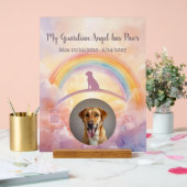 Custom Labrador Retriever Memorial Acrylic Sign アクリルサイン (ウェディング)